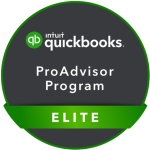 Intuit Quickbooks ProAdvisor Program Elite badge